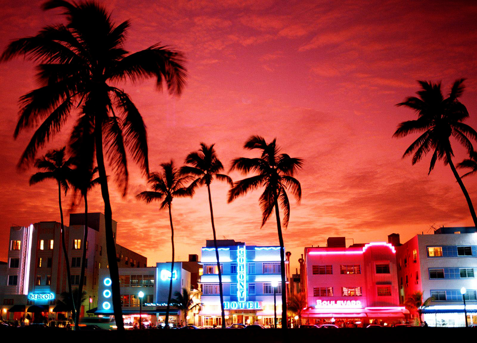 South Beach El Distrito Art Deco, Miami Beach Florida
