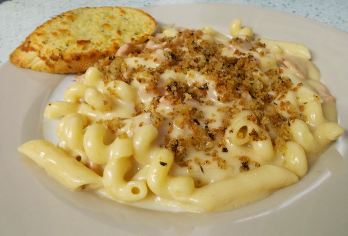 Jenny Eatwell's Rhubarb & Ginger Beer & bacon pasta cheese don't