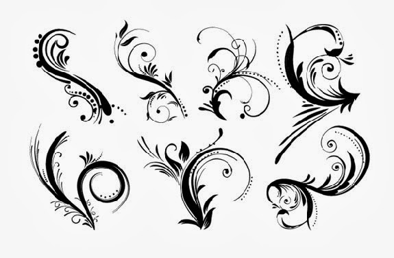 Floral Design Ornaments