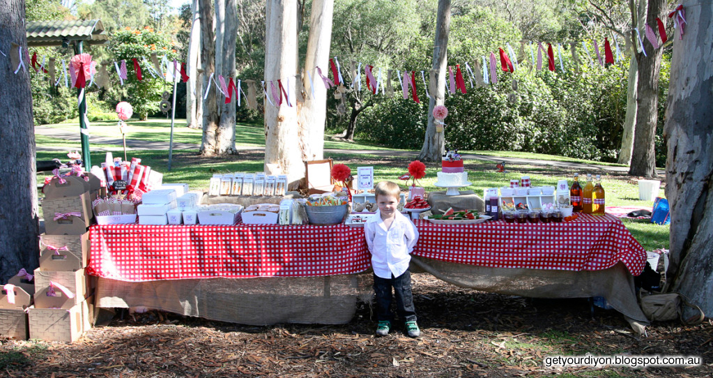 Get Your D.I.Y On!! DIY Picnic basket out of an IKEA carry box.