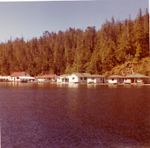 Floating  Logging Camp  Boswell Inlet