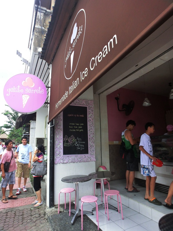 Ubud, Bali Gelato Secrets Homemade Italian Ice Cream