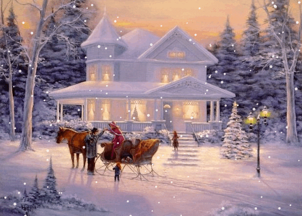 Animated Christmas Wallpapers in GIF for Download - Passion for Lord