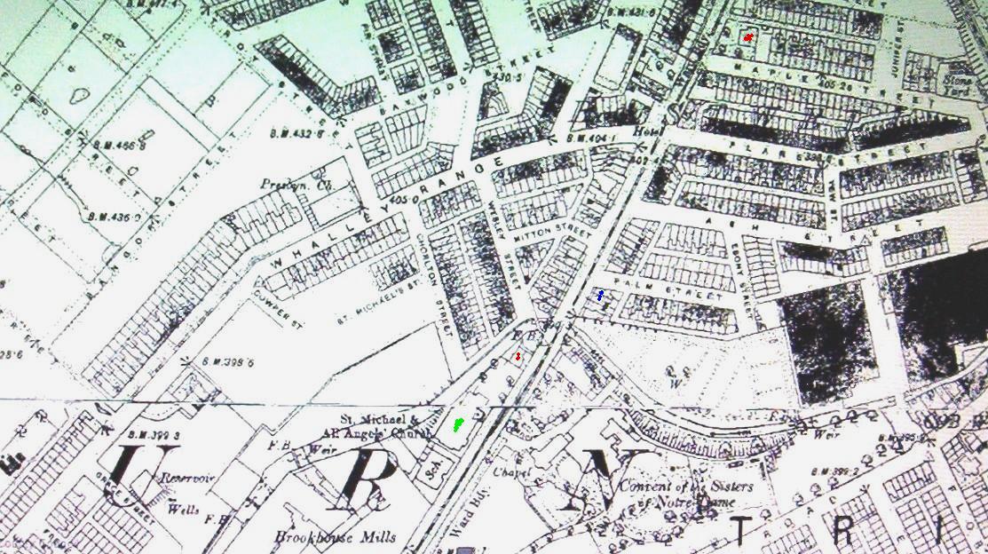 BLACKBURN PAST Whalley New Rd Circa 1905