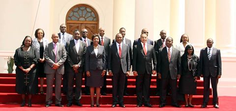 President Uhuru Kenyatta Witnesses Swearing In Ceremony Of Cabinet