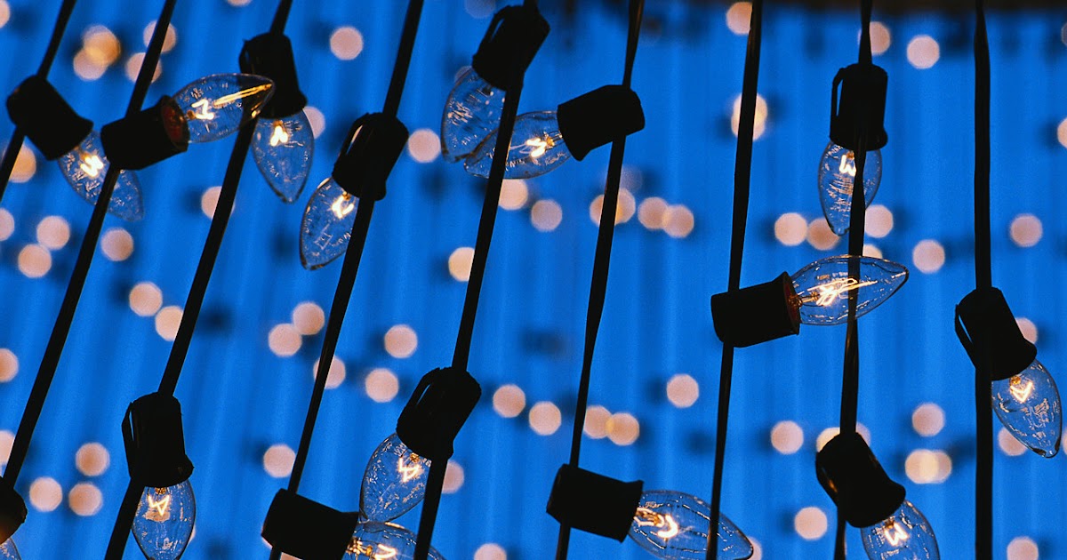 Just Another Hat Recycling Christmas Lights