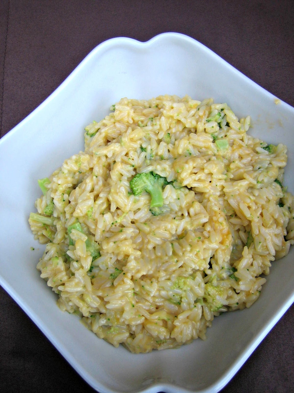 Broccoli Cheddar Rice Edesia's Notebook