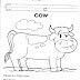 Английская буква "С" - про корову