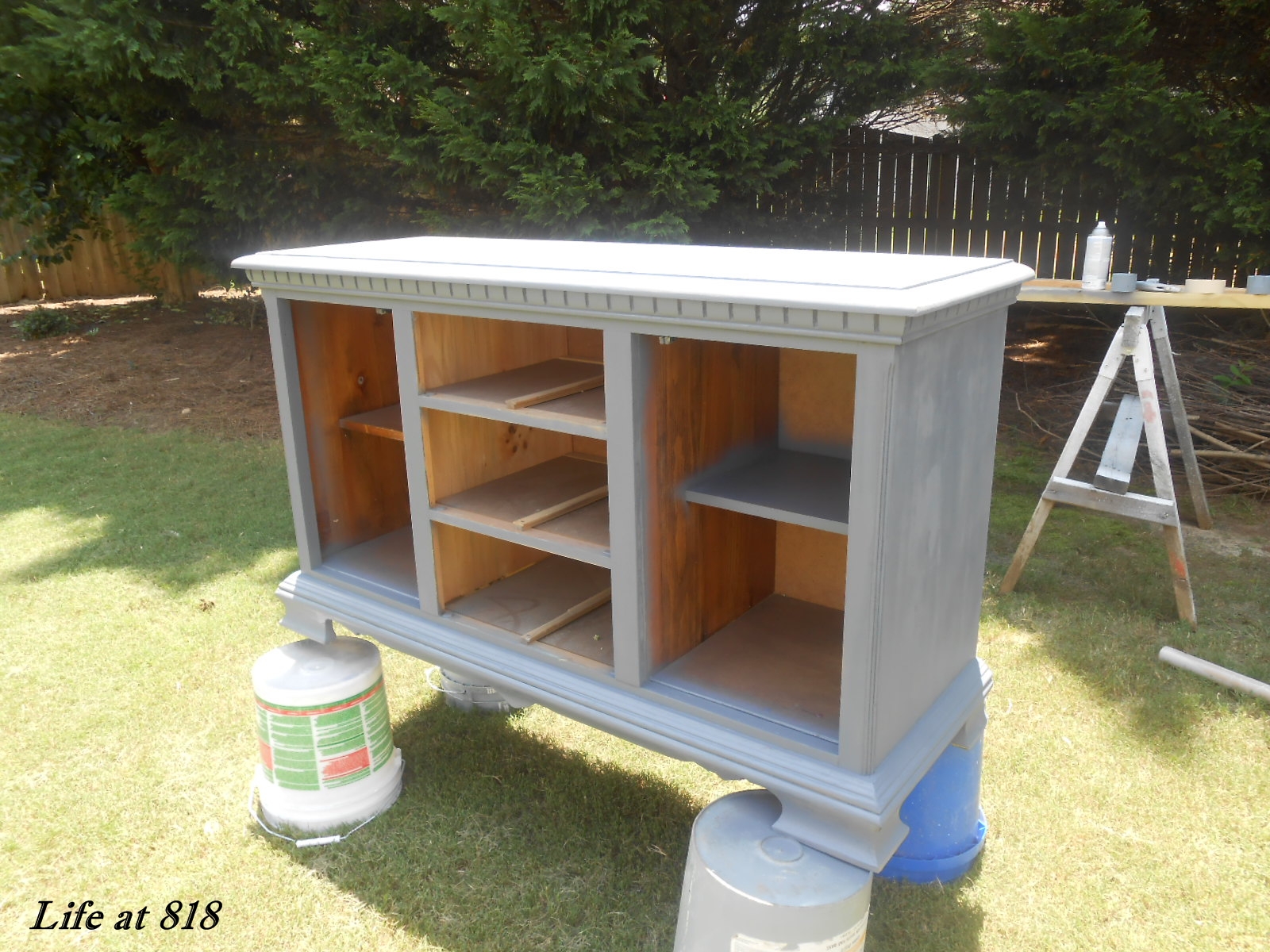 Life at 818 Refinishing a Dining Room Buffet