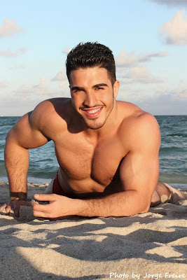 Hot Handsome Male Body Model Anthony Moufarej