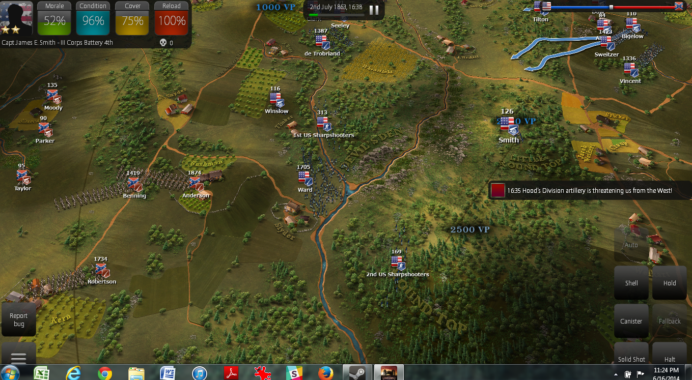 Little Round Top Ultimate General Gettysburg