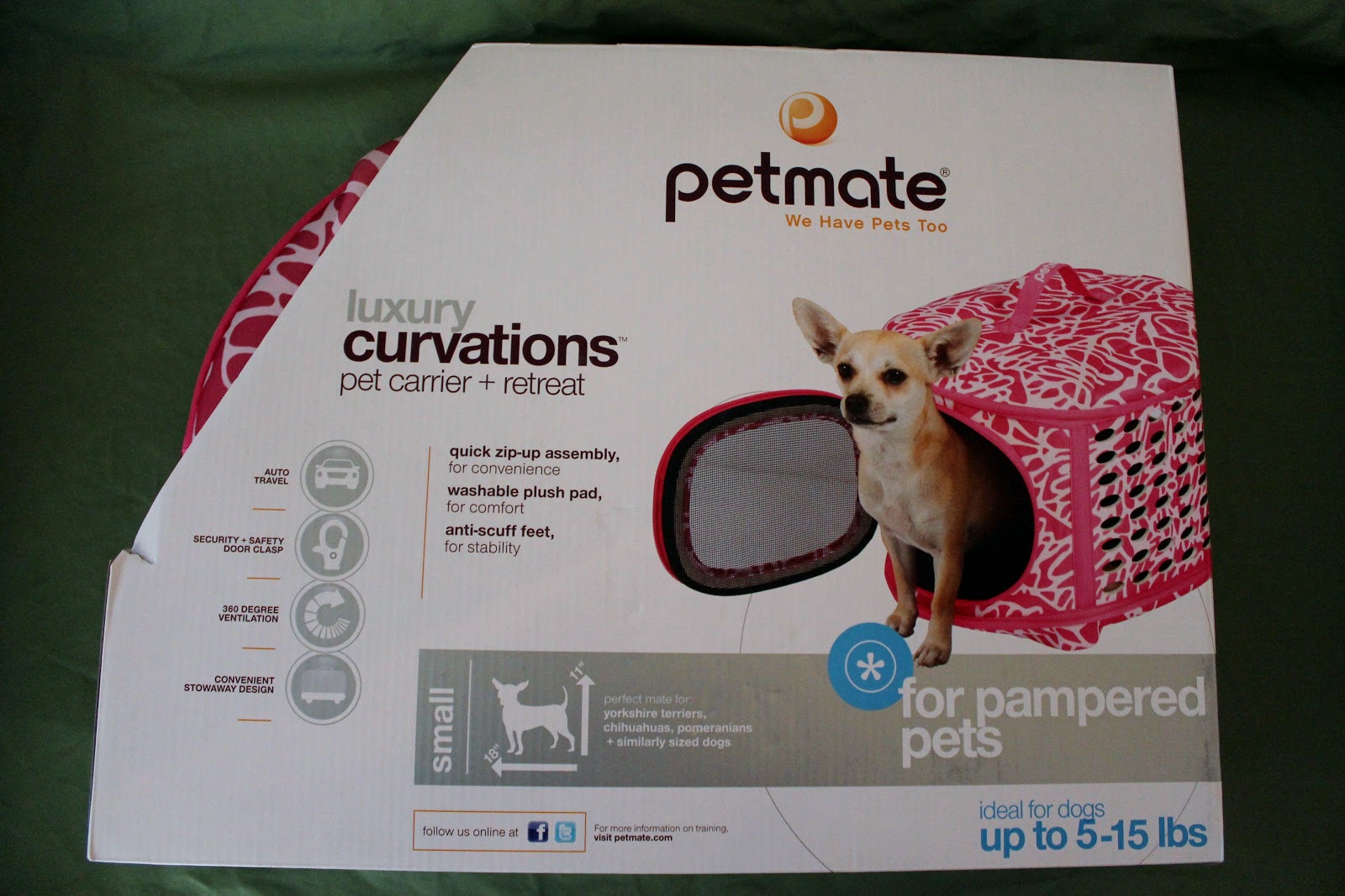 Frugal Shopping and More Petmate Curvations Pet Carrier Review