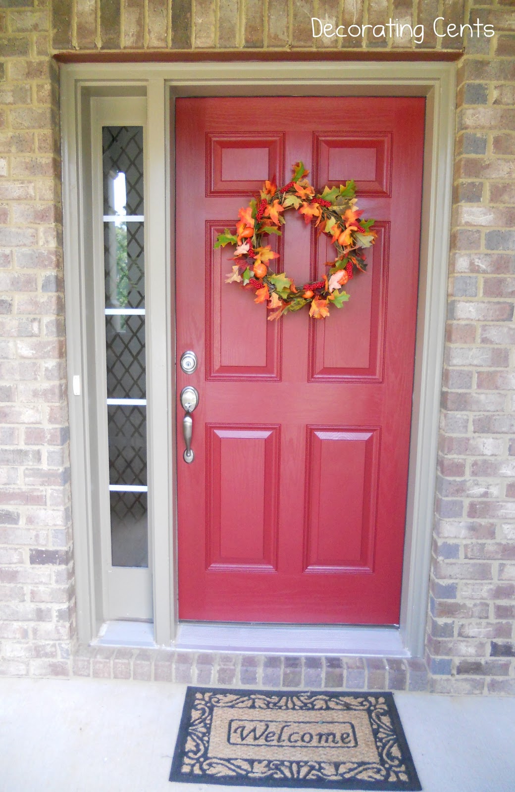 A Red Front Door