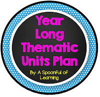 Year Long Thematic Units Plan and BUNDLES!!