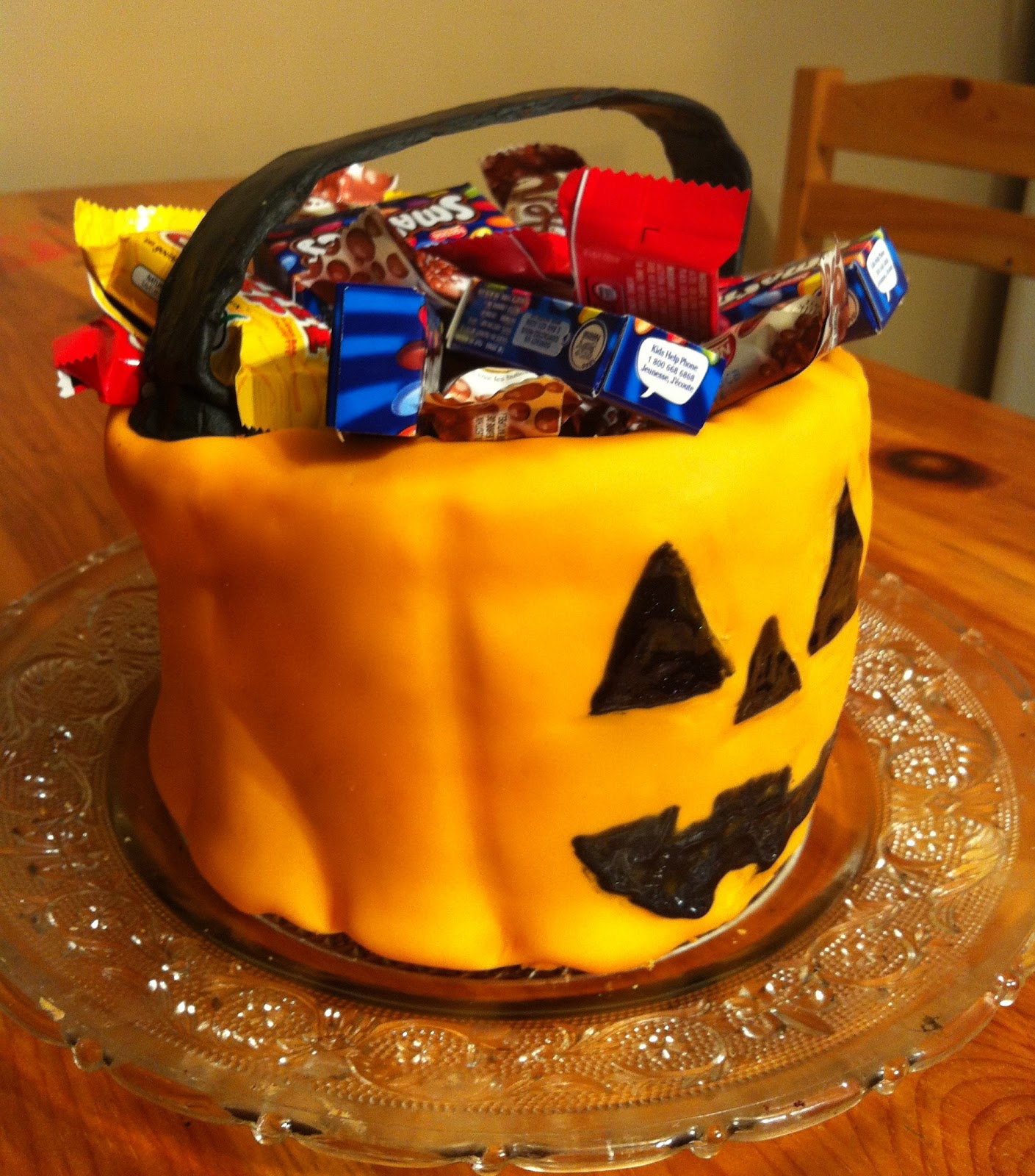 My Food Infatuation Halloween Bucket Cake