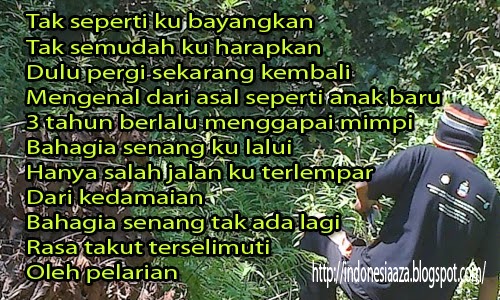 Puisi Penyesalan Masa Pelarian Di Kejar Polisi