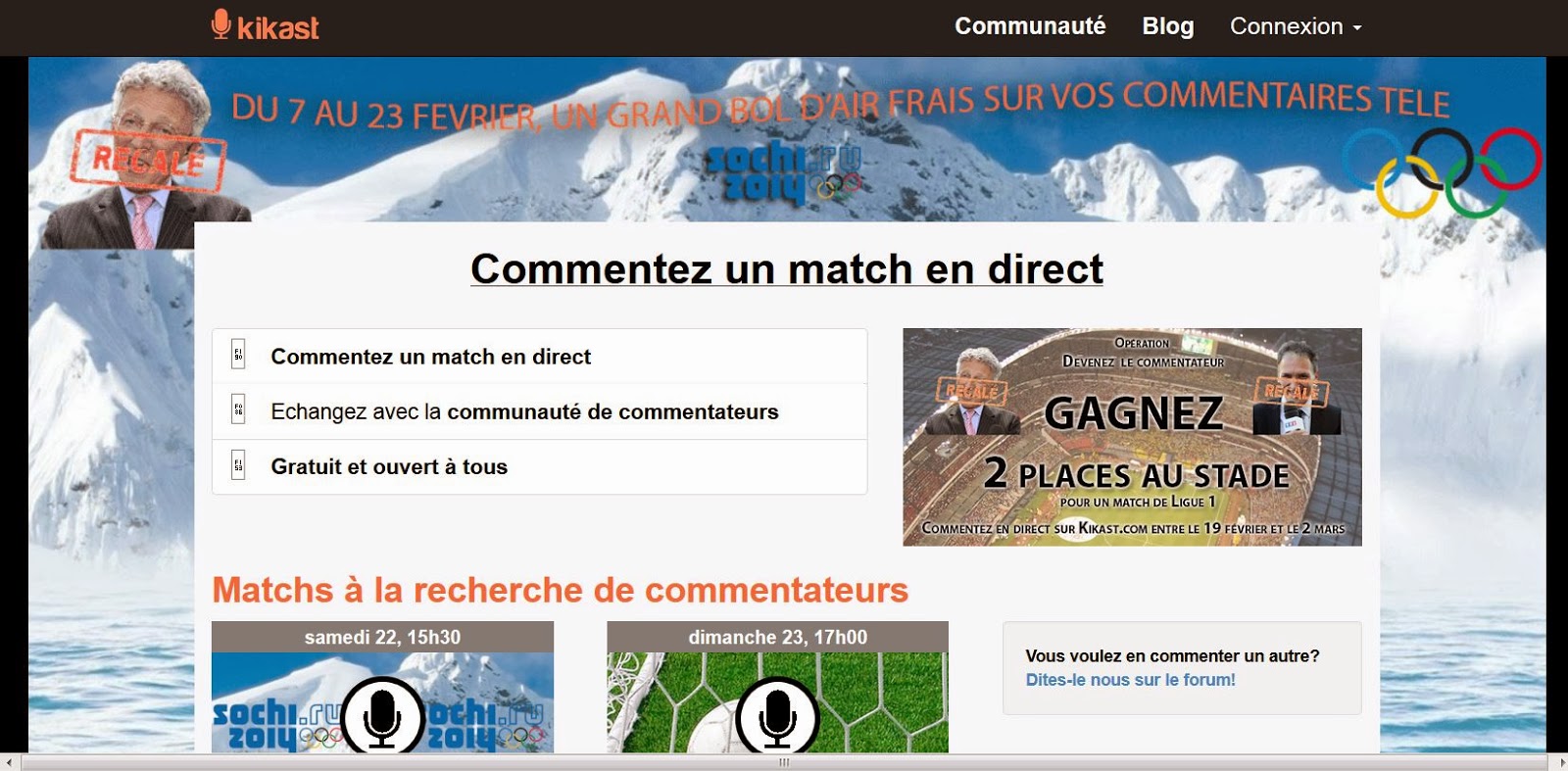 contribution amateur gratuit