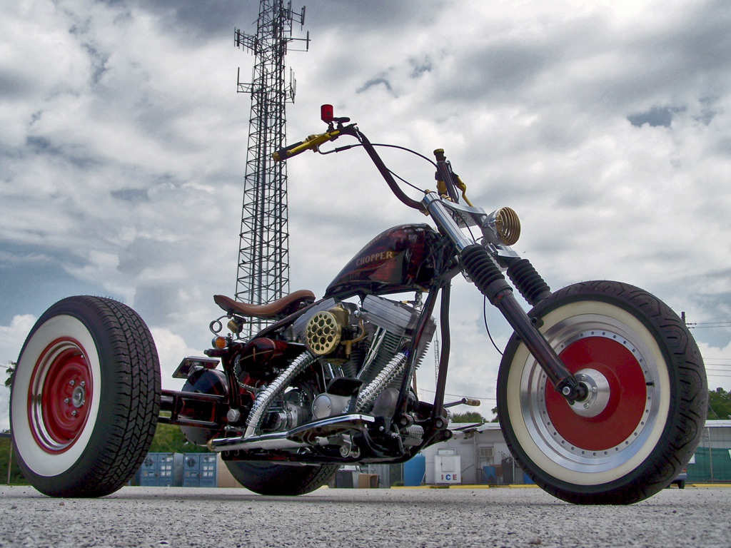 Typical Spanish Custom Hot Rod Trike