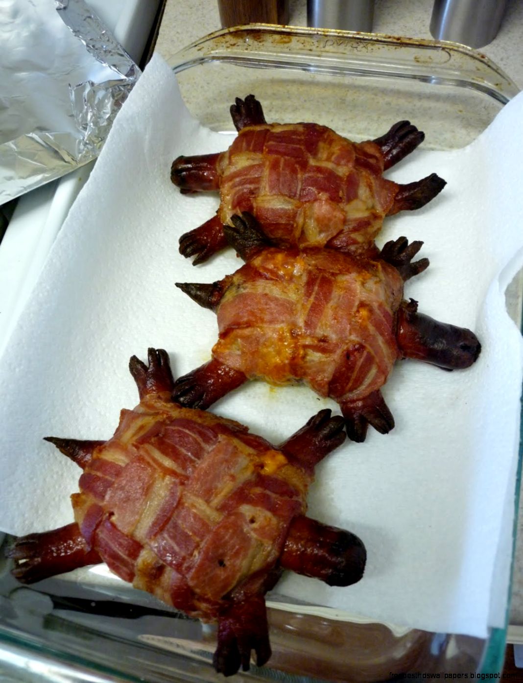 Super Bowl Bacon Cheese Turtleburger from klg2a Courtesy of MRD Super Bowl Bacon Cheese Turtleburger from klg2a Courtesy of MRD