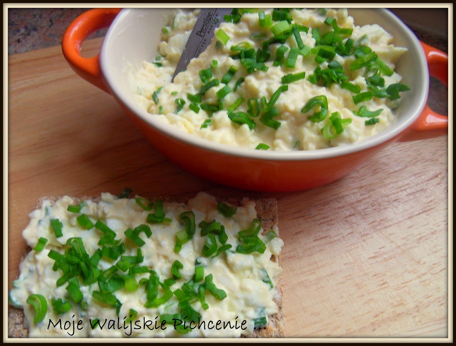 Moje Walijskie Pichcenie TRADYCYJNA PASTA JAJECZNA