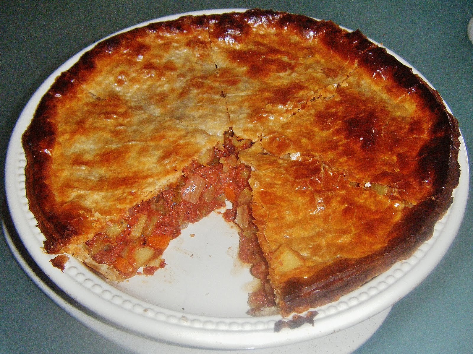 the Best Recipes Corned beef and Potato Pie