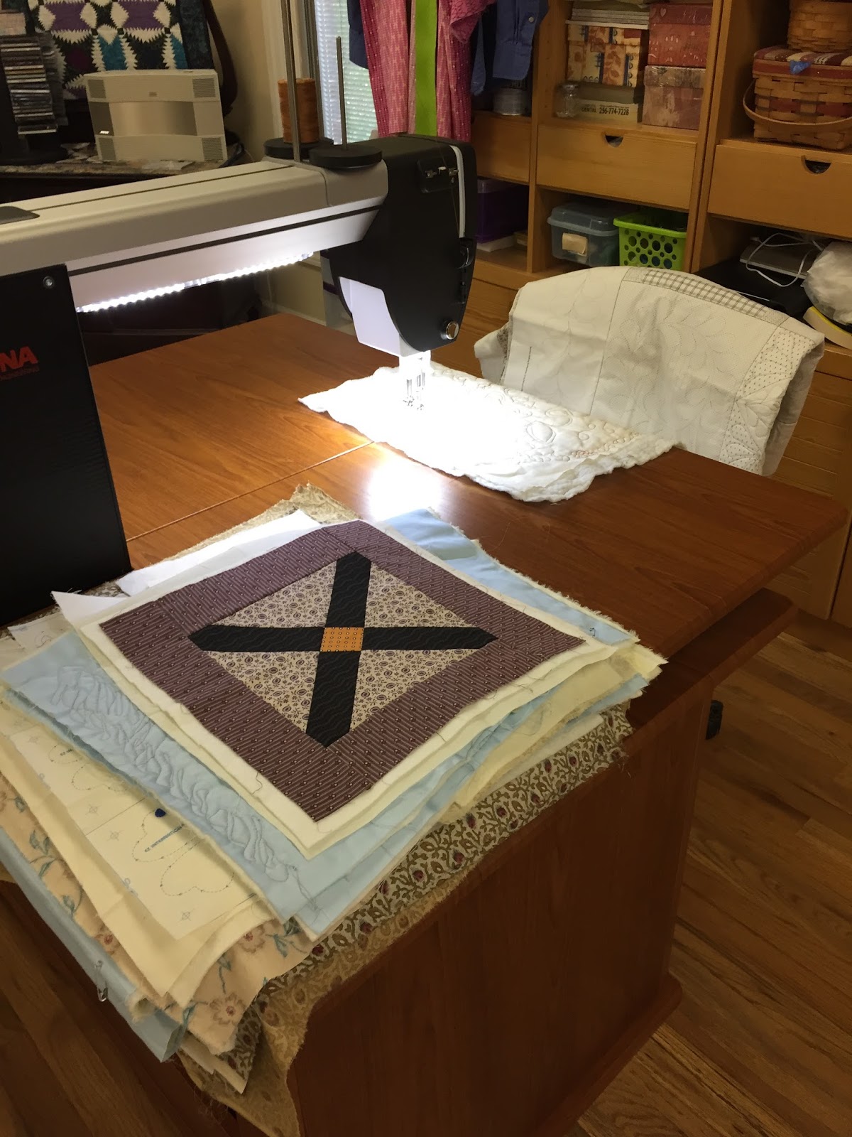 My Joyful Journey Bernina Q20 SitDown Long Arm Quilting Machine