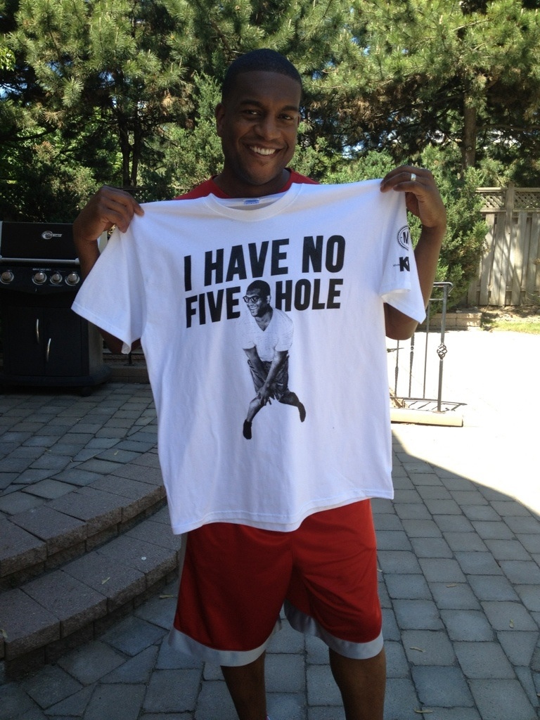 I Love Goalies! My favorite former goalie, Kevin Weekes