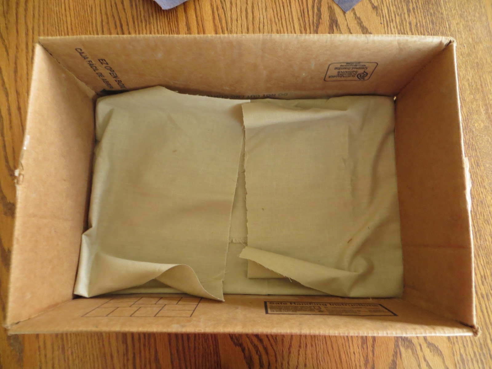 Namely Original How To Cover A Box in Fabric