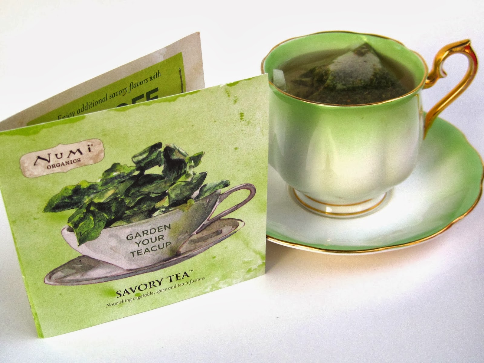 Tea With Friends Numi's new Savory Tea