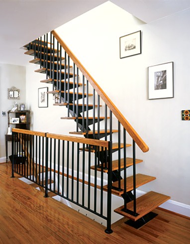 gambar rumah modis update: Contoh Desain Tangga Rumah ...