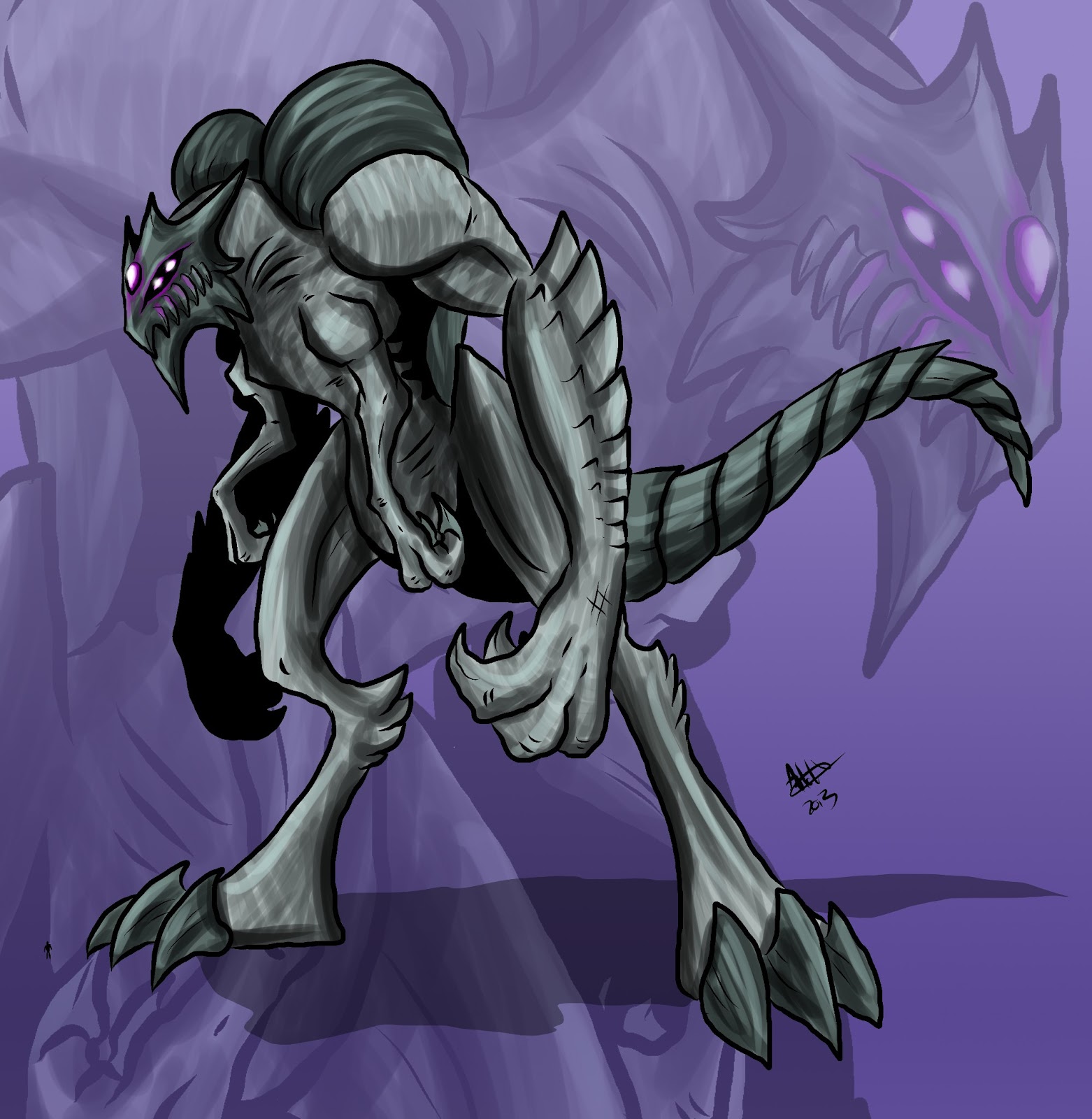 The Kaiju Monster Designs By Your's Truly