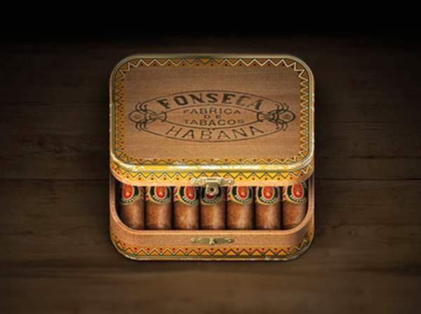 Cigar Box iOS Icon Cigar Box iOS Icon