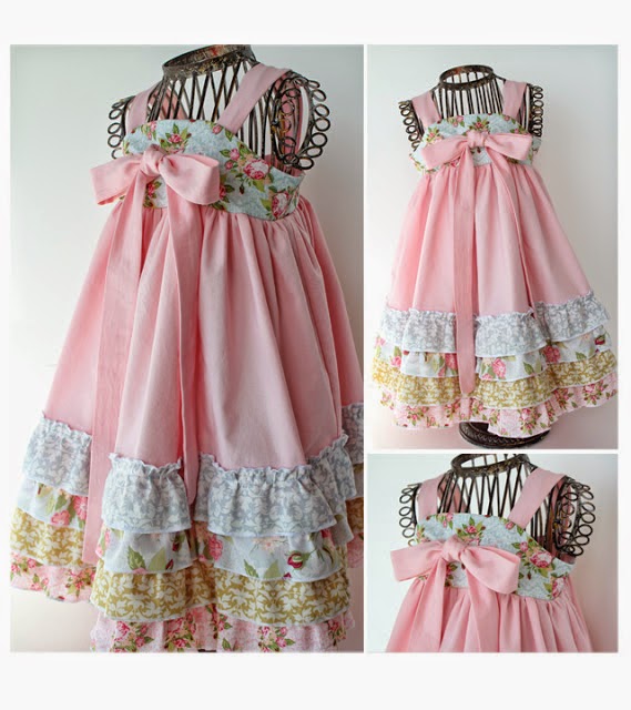 Sew Pretty Sew Free Layered Knot Dress Tutorial