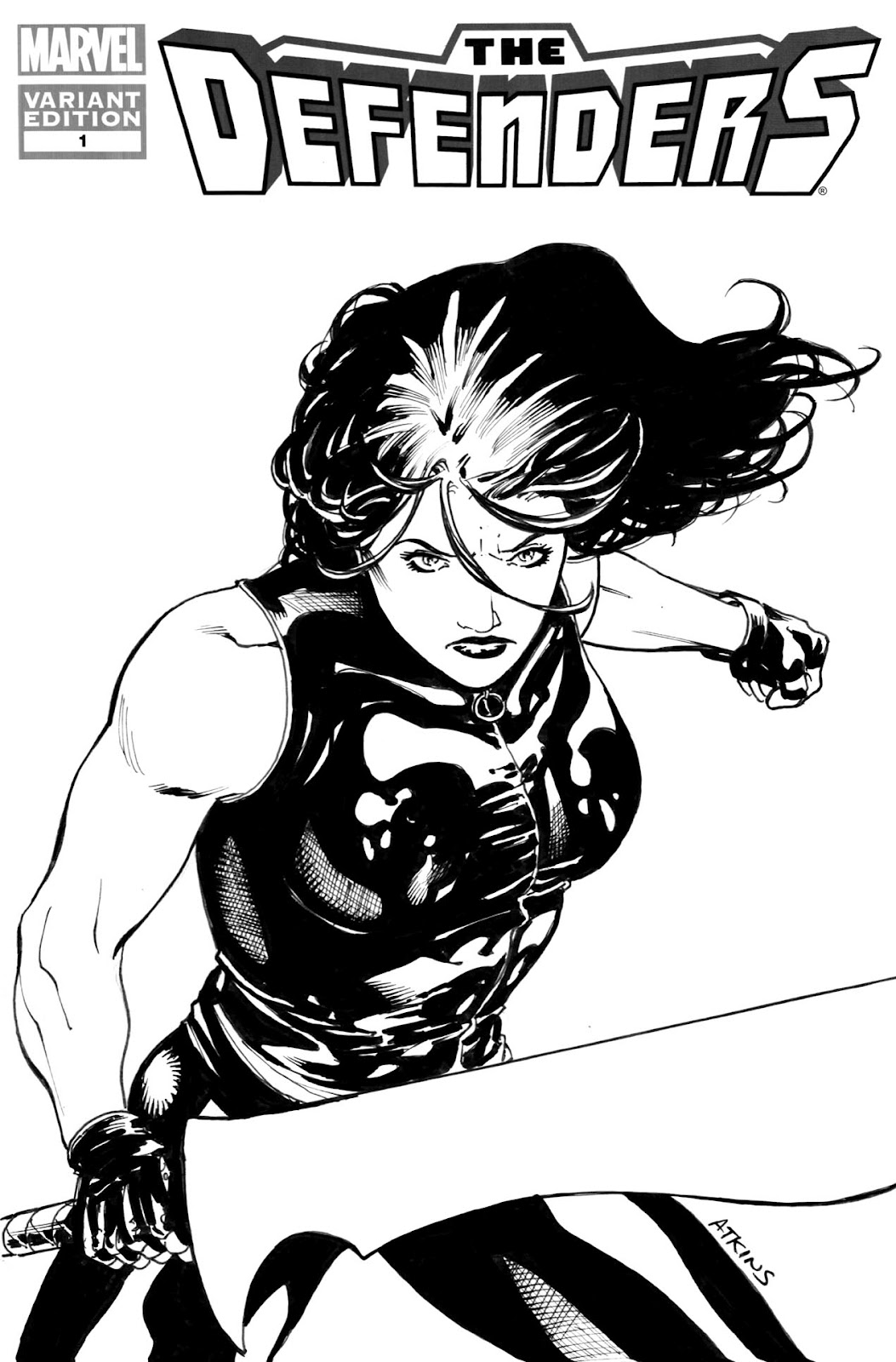 Robert Atkins Art Avengers April She Hulk