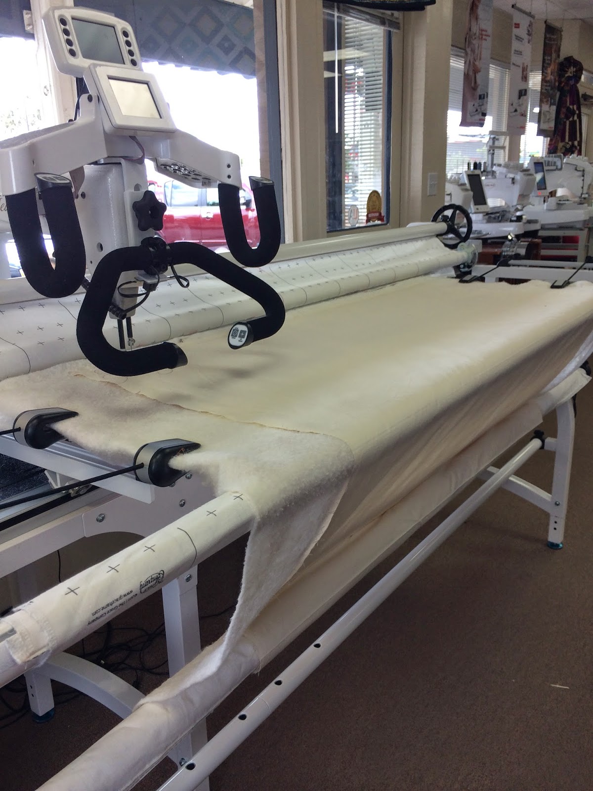 Sew Special with Denise Tips for loading on the Momentum frame by baby