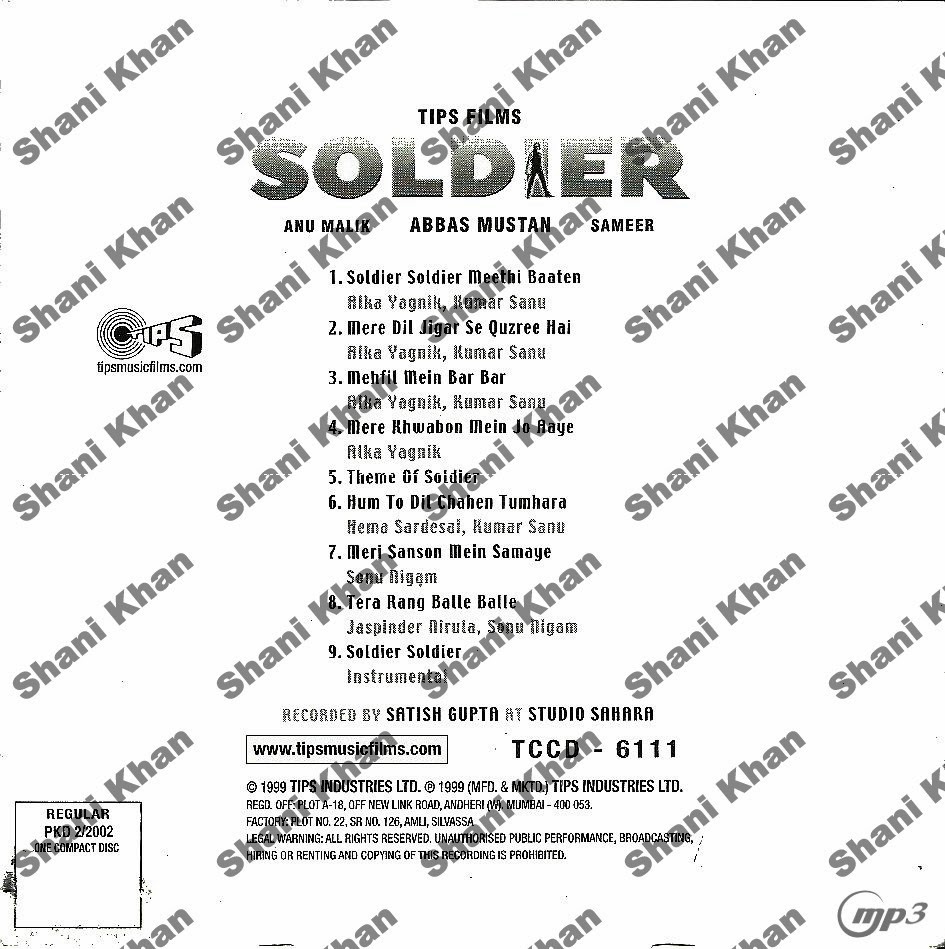 Soldier [1998-MP3-VBR-320Kbps]