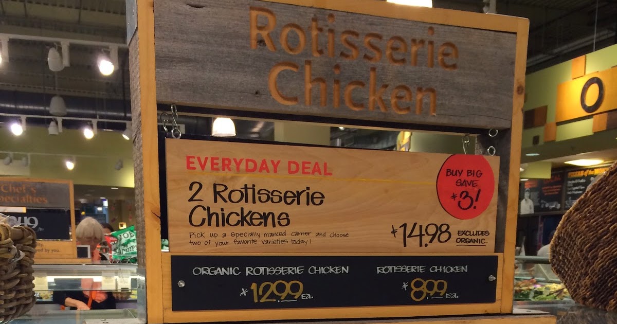 Do You Really Know What You're Eating? A flock of rotisserie chickens