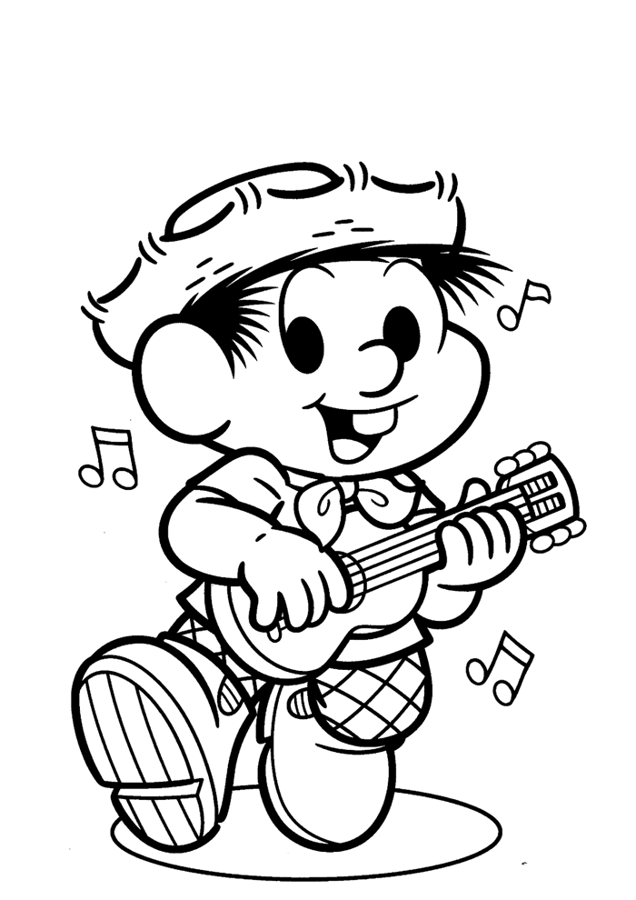 Desenhos de Festa junina para colorir, pintar, imprimir Festa Junina