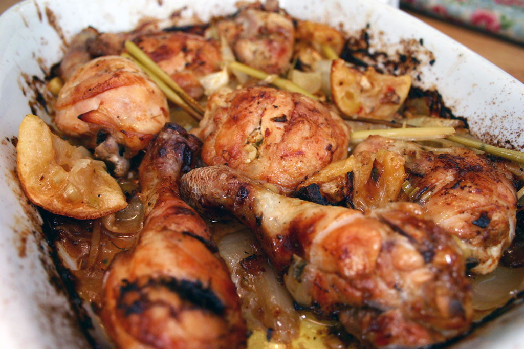 Belleau Kitchen roasted thai chicken thighs