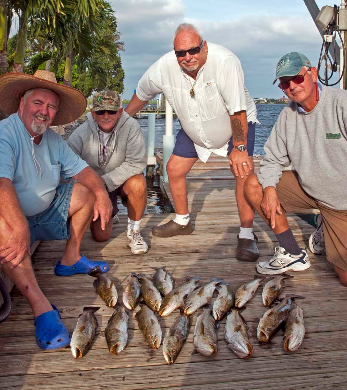 WINTER FISHING Pine Island Fishing with Captain Bill Russell