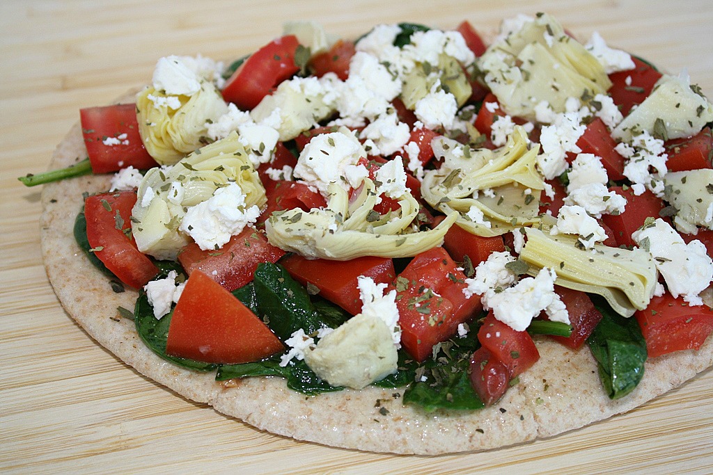 The Garden Grazer Mediterranean Flatbread