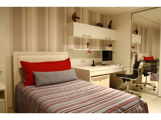 decoracao de interiores quarto solteiro:Mais um modelo de papel de parede para os meninos que deixou o quarto decoracao de interiores quarto solteiro:Mais um modelo de papel de parede para os meninos que deixou o quarto