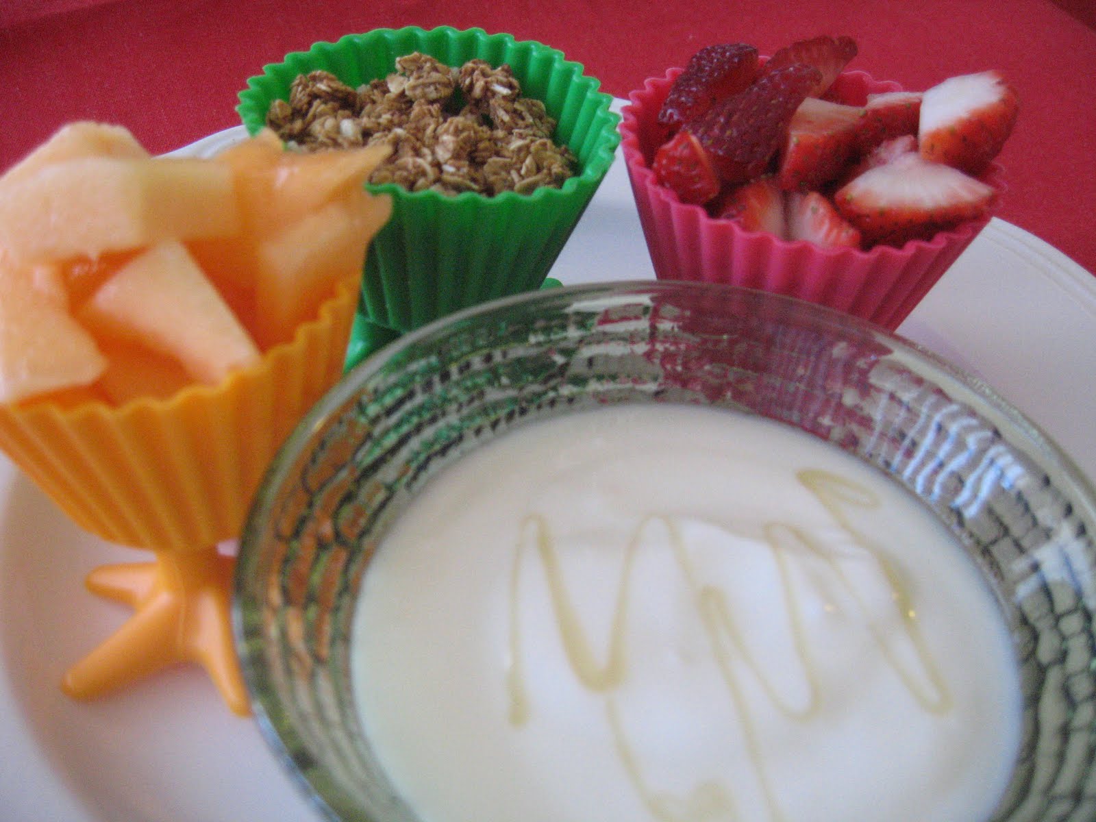 Be Brave, Keep Going Muffin Tin Meal Breakfast Yogurt Addins