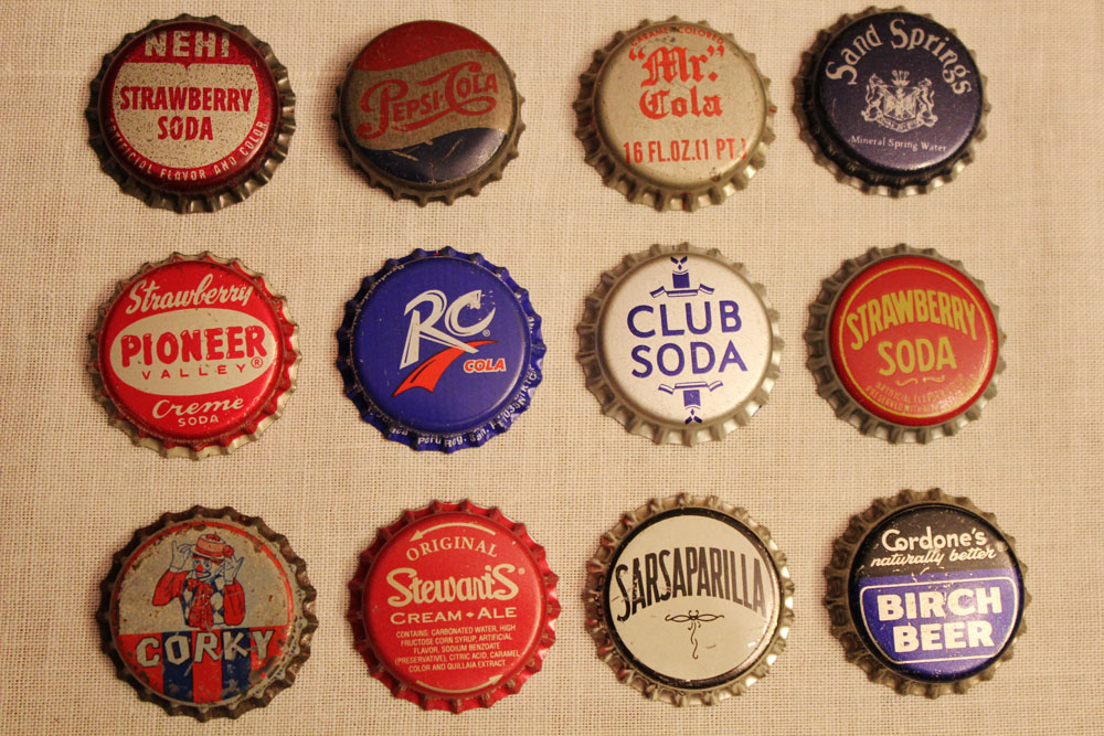 Vintage Bottle Caps... Itsy Bits and Pieces