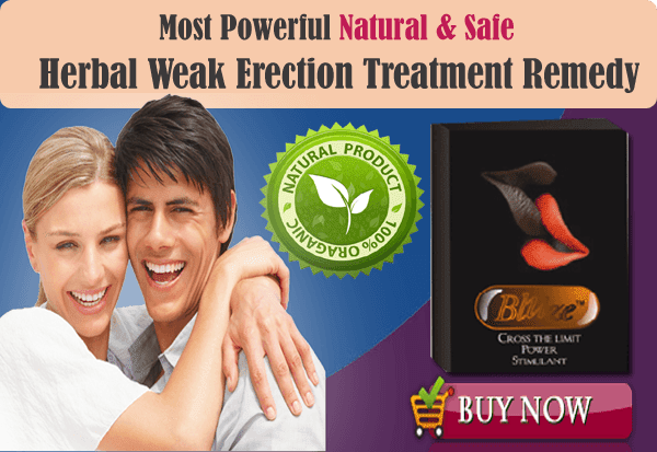 Herbal Weak Erection Treatment Remedy