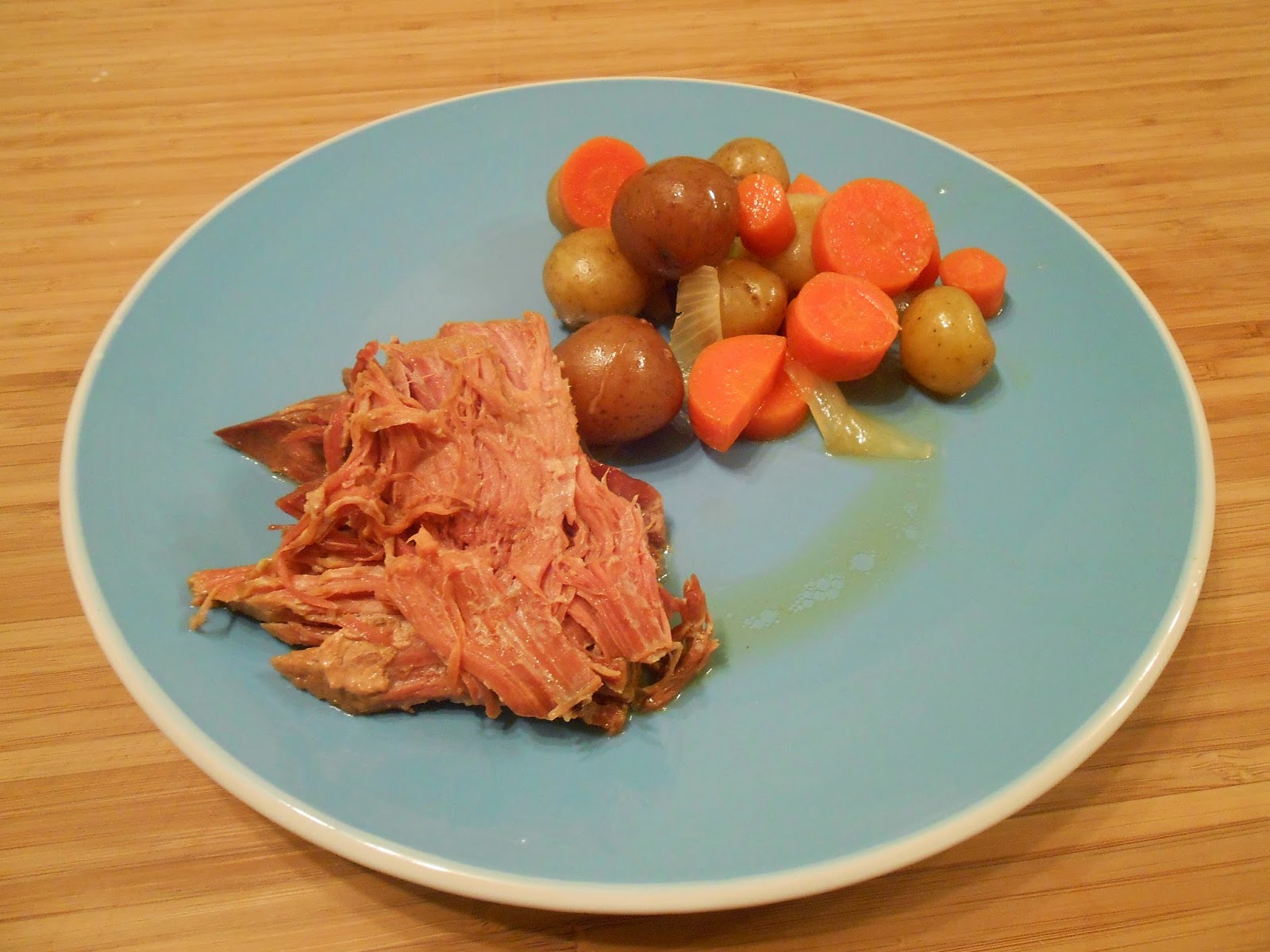 Eat cook and love Jambon érable et bière à la mijoteuse