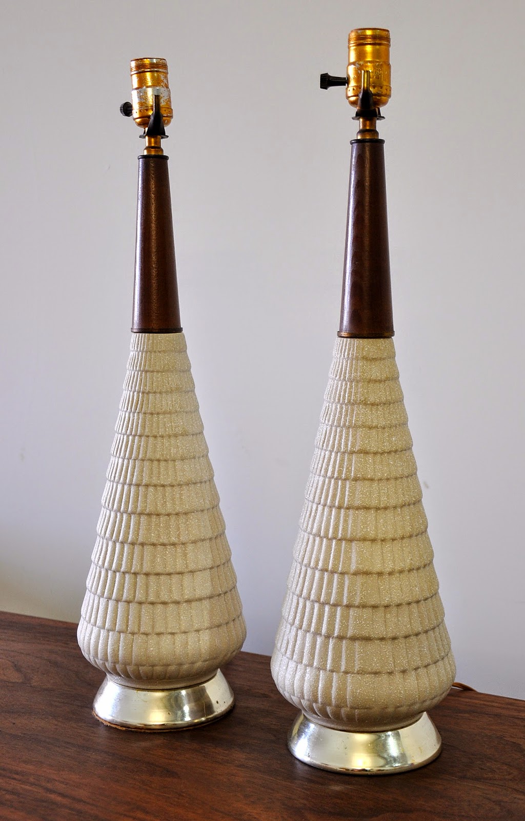 SELECT MODERN: Pair of Danish Modern Table Lamps