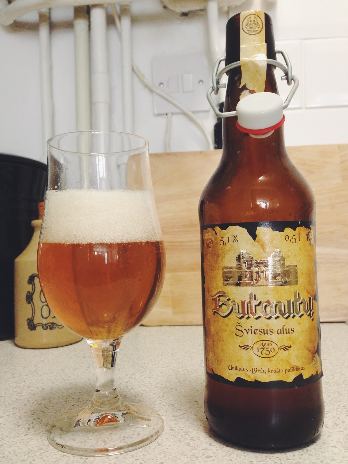 The Fatal Glass Of Beer Two Lithuanian beers