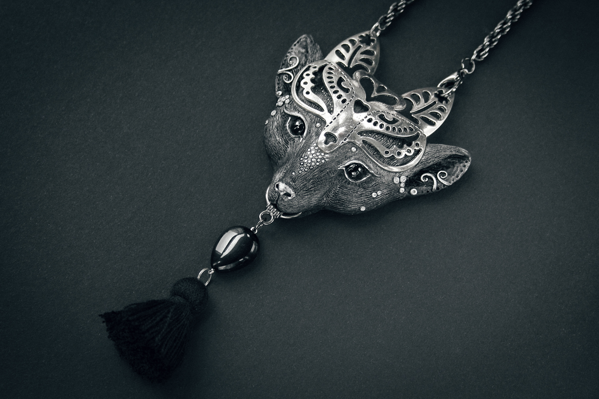 Mandarin Duck necklace