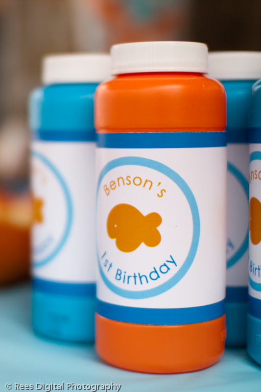 Red Chandelier Goldfish Birthday Party